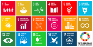 17 olika taxonomier från avsändaren "The Global Goals For Sustainable Development"